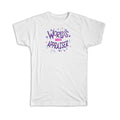 Gift T-Shirt : Worlds Best Appraiser Cute Lettering Floral Boho Chic
