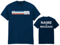 Personalised 50th Birthday T Shirt 1976 Men Vintage Turning 50 Custom Gift Him
