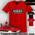 Tee Shirt Matching AJ 4 Toro Bravo 2026 To Match Sneaker Krispy Kicks T-Shirt