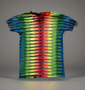 *New* 2XL - Sm Handmade Tie Dye, Rainbow Lava Bands (No pink) Crew or V-Neck