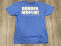 The Office Dunder Mifflin Paper Co Steve Carell Men’s Large Blue Comedy TV Show