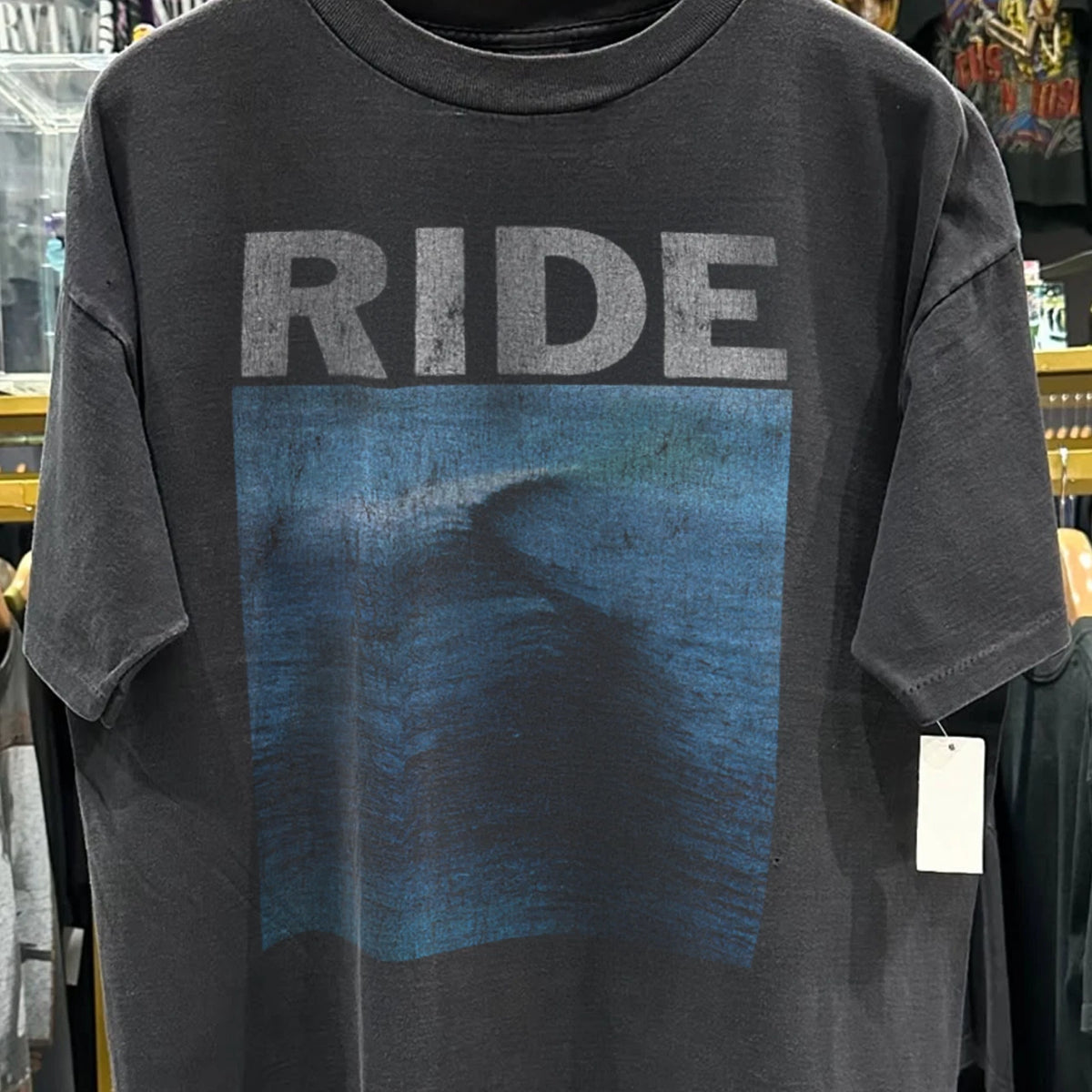 Ride Shoegaze 80s-90s Classic T-Shirt Black XL