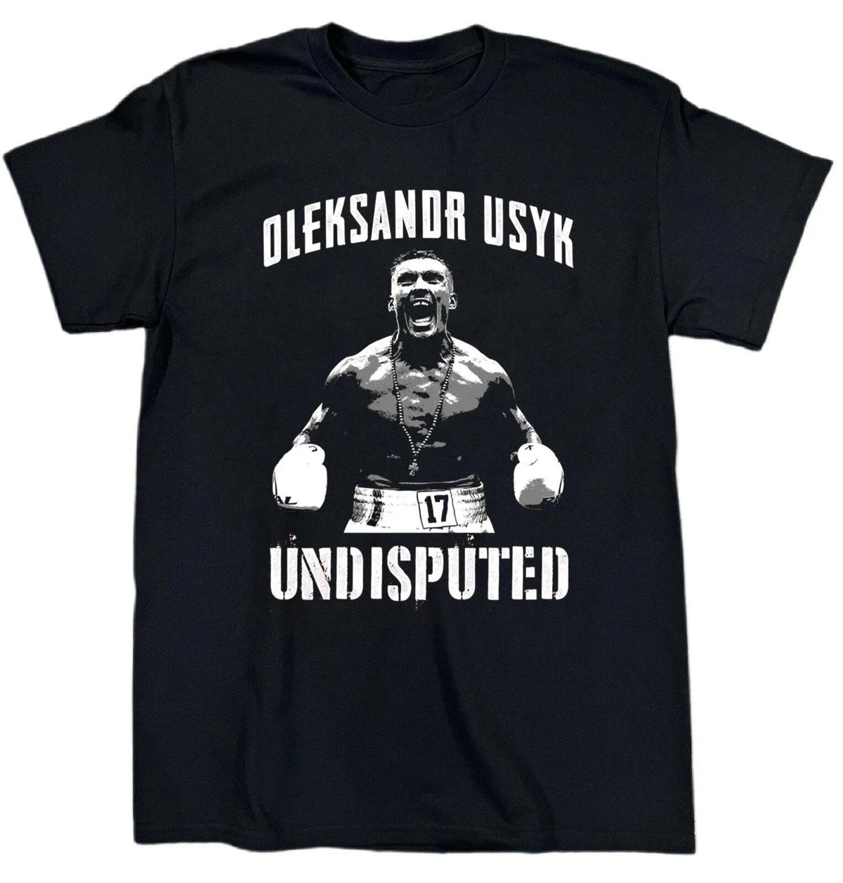 Oleksandr Usyk Star Heavy Cotton Black All Size Shirt QC97323