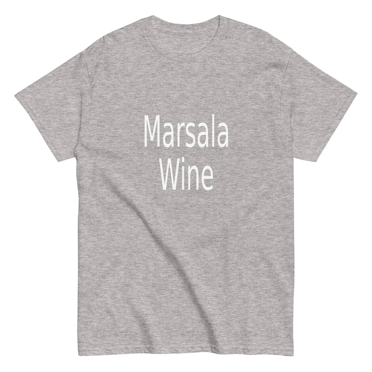 Marsala Wine Costume Italian Food Halloween T-Shirt