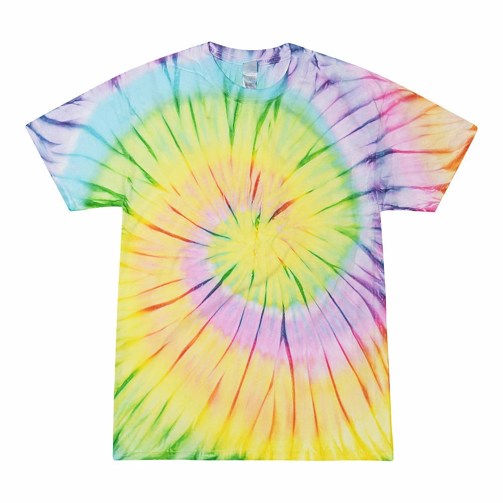 Lolly Pop Tie Dye T-Shirts  Adult  & Kids Sizes Cotton Colortone