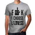 ULTRABASIC men's t-shirt F**k I choose laziness F**k I choose laziness