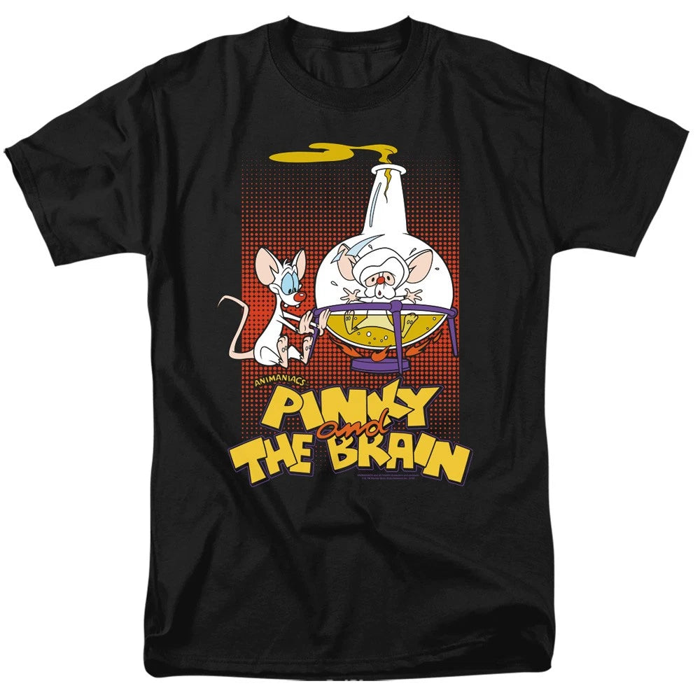 Pinky And The Brain - Lab Flask - Adult T-Shirt