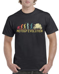 Top Gift T-Shirt for Dad: Evolution of Moto Gp Sports Cotton Comfort