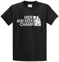 Hide And Seek Champ Cotton Printed Tee Shirt Regular and Big and Tall Sizes