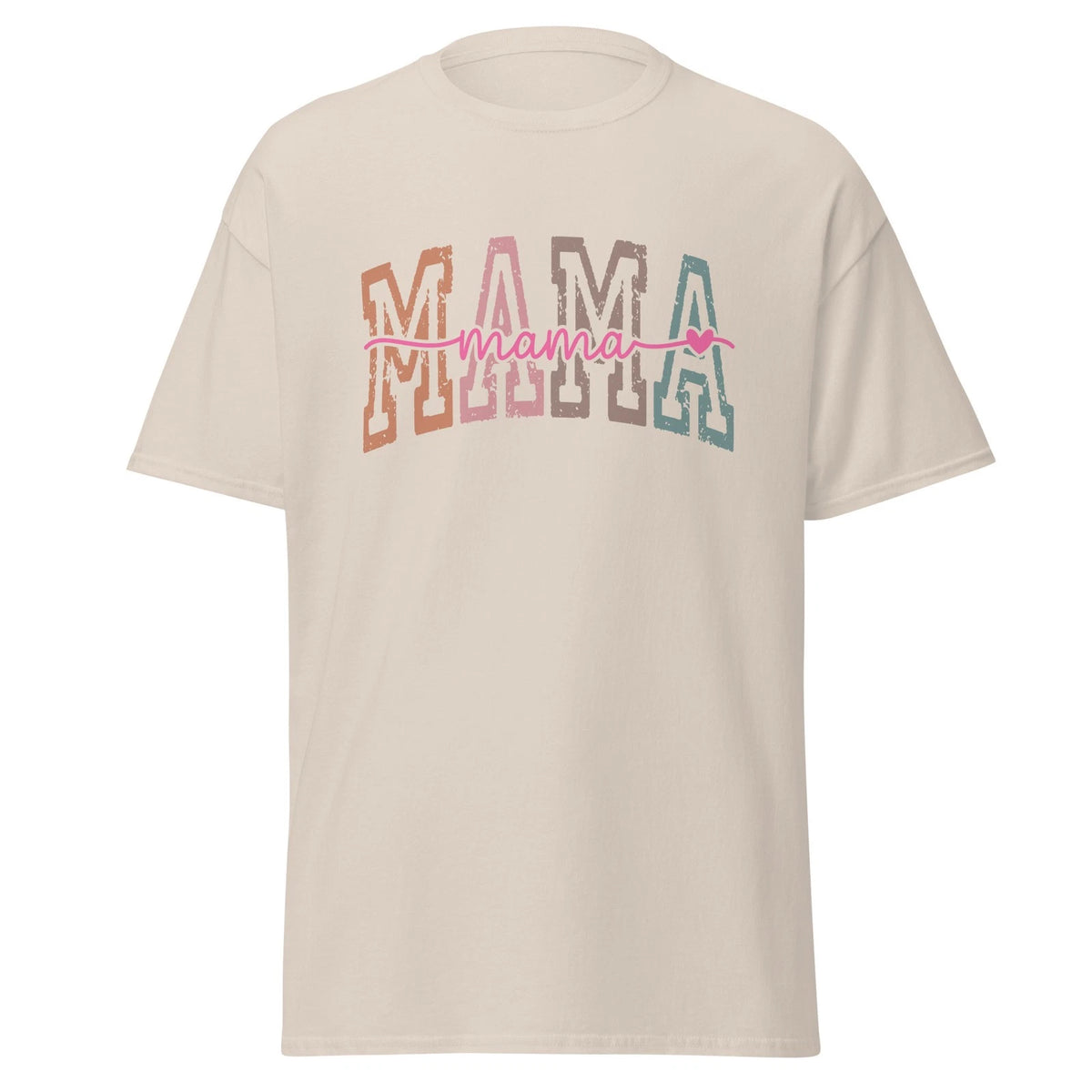 Mama Shirt Retro Boho Pattern, Mother's Day Gift, Aesthetic Mama T-Shirt