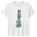 Robot Hand Bird T-Shirt Cyberpunk Nature Gift For Him And Her