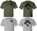 US Army Ranger DUI Shirt, ARMY Ranger Performance shirt, 75th Ranger Regiment