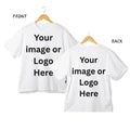 Custom Print Personalized T-shirt Front Back Chest Your Design Photo Logo Unisex