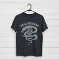Tail of the Dragon US 129 Biker Graphic Black T-Shirt Motorcycle Tee - S402