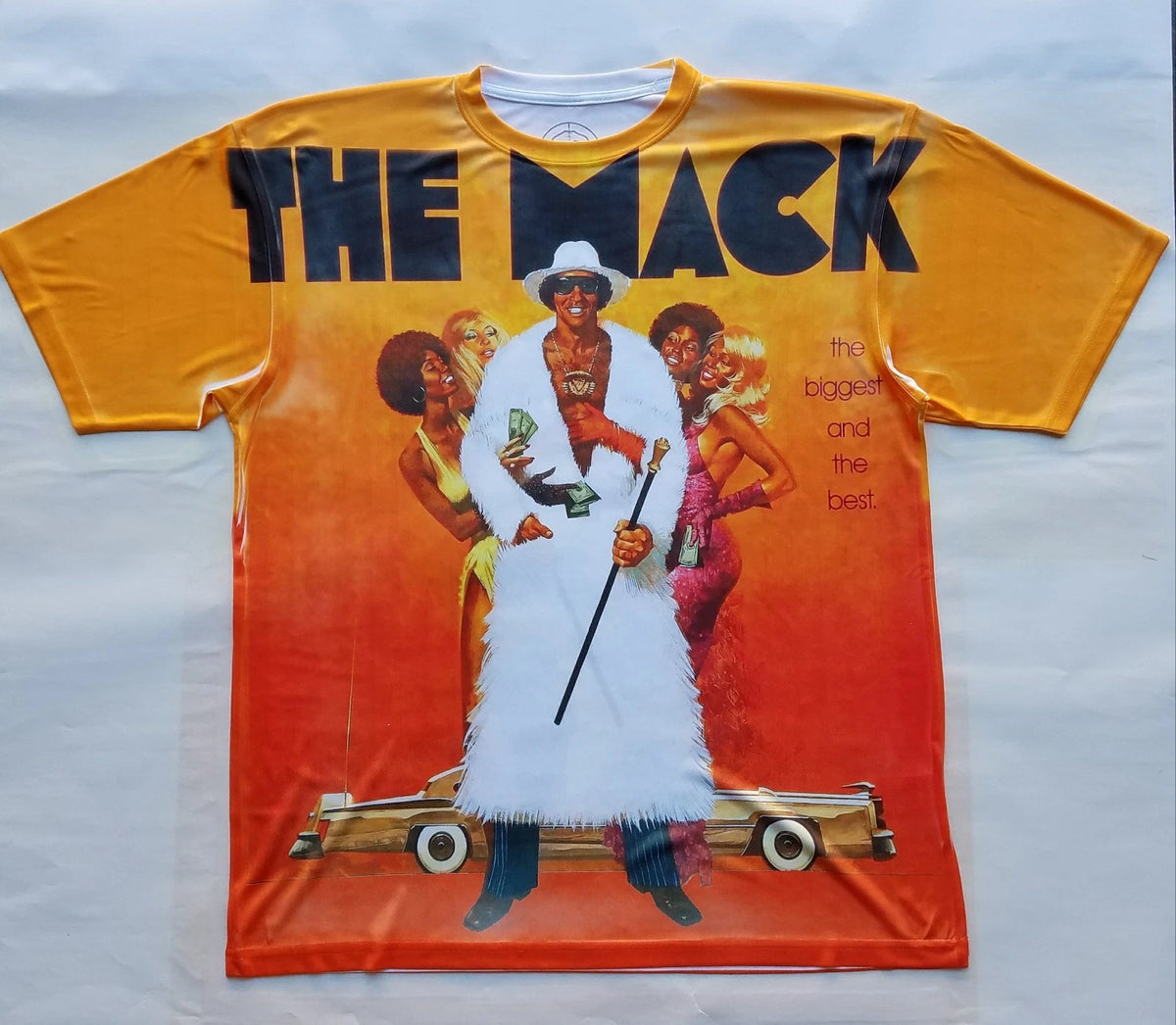 Custom The Mack T Shirt  70s movie black sublimation