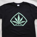 Captain Cannabis® Shield T-shirt - Medium - Gildan Softstyle Ring Spun