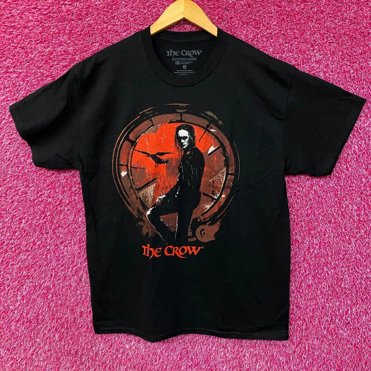 The Crow 1994 Movie Promo Poster Print T-Shirt Large