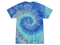 Multi-Color Tie Dye T-Shirts,  Kids & Adults Short Sleeve Cotton Colortone
