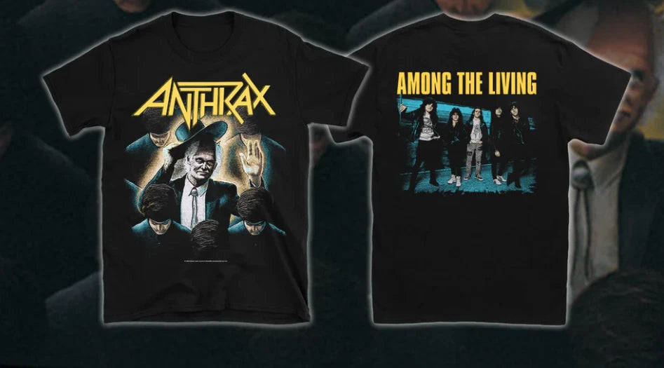 Anthrax Shortsleeve Shirt – Among the Living Album Art Tee