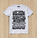 Custom The Courage to Try Graphic T-shirt Design Unisex Jersey Short Sleeve Tee