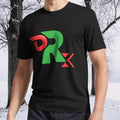 DRx Modern Logo Design – Futuristic Red Logo TEE T-Shirt Funny Size S to 5XL
