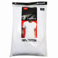 3-Pack Men's Black/White 100% Cotton Crew Neck T-Shirts “Tagless ~ Undershirt”