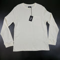 Stüssy Overdyed Boxy Long Sleeve Tee Natural