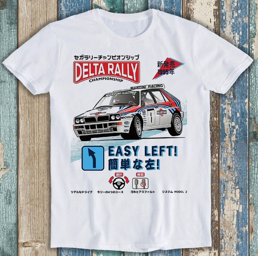 Martini Racing Delta Rally Arcade Funny Gift Tee T Shirt M1319