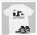 Shirt to match Low High top Panda Dunk - Just Chillin Lazy Panda Tshirt