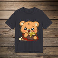 Cute Honey Bear Tee — Kawaii Bear Eating Honey Graphic T-Shirt
