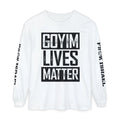 Goyim Lives Matter Long Sleeve Shirt | F#@K Isreal on Sleeve