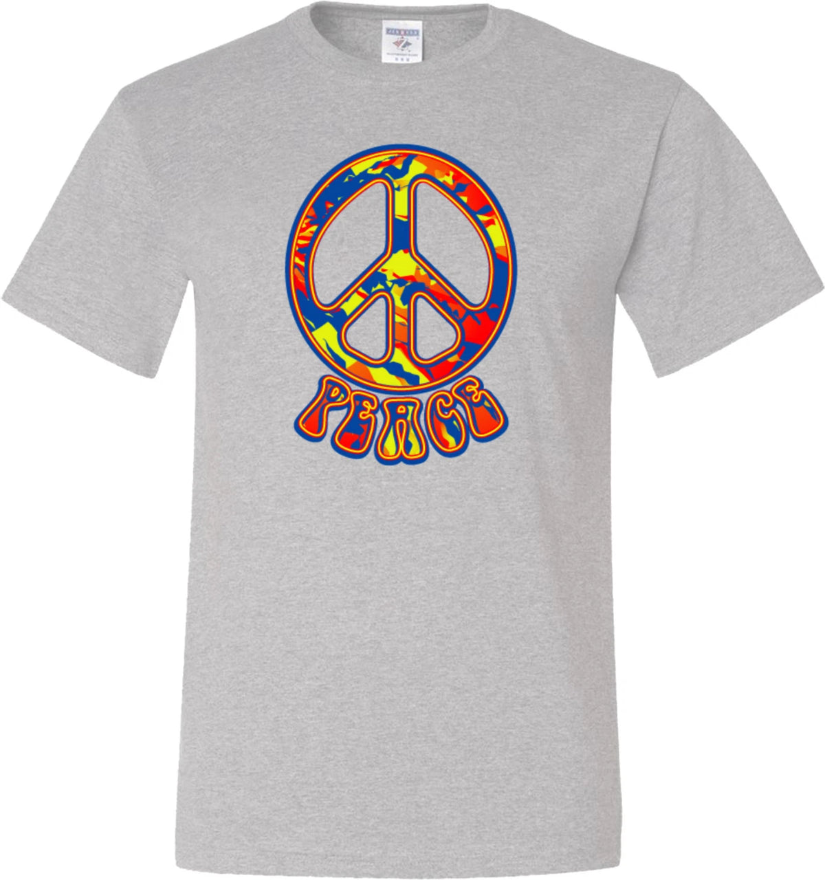 Buy Cool Shirts Funky Peace Sign Tall T-shirt