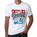 Men's Graphic T-Shirt Urban Skateboard Since 2034 Eco-Friendly Limited Edition