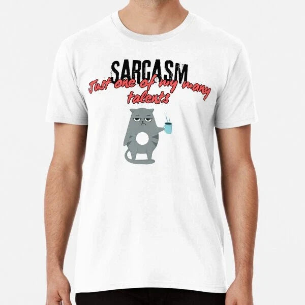 Sarcastic Cat T-Shirt S-5XL Best T-Shirt