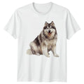 Alaskan Malamute T-Shirt Dog Lover Gift For Him And Her