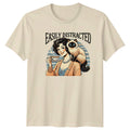 Easily Distracted Cat Lady Siamese Cats Animal Mens T-Shirt Womens Graphic Tee