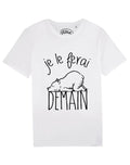 Men's Short Sleeve T-Shirt White, I Will Do It Tomorrow