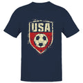USA Soccer Grunge Emblem Men's T-shirt