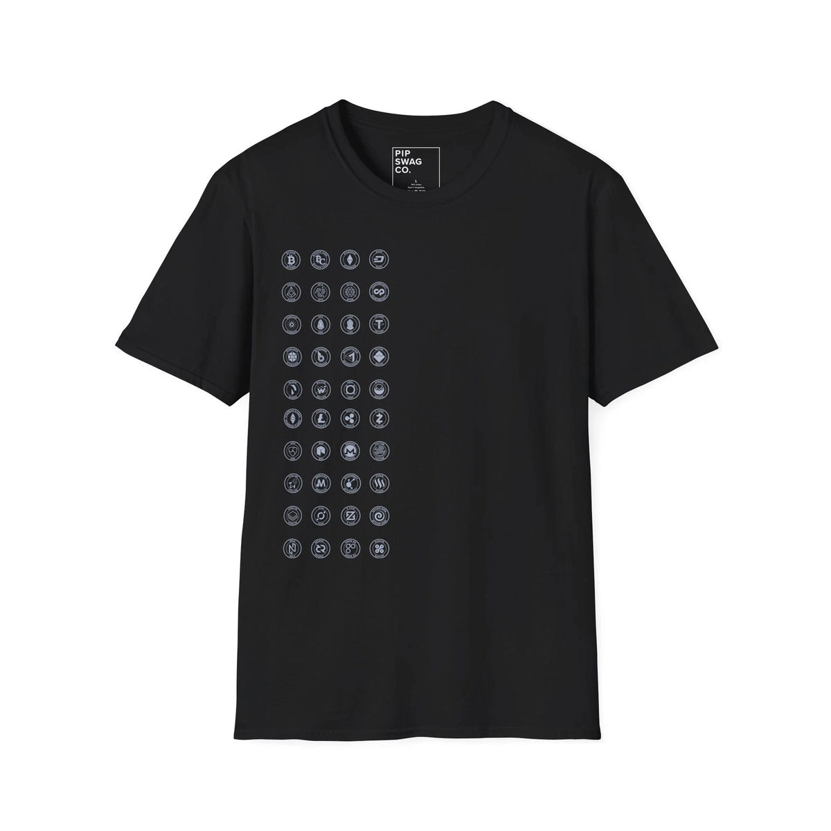 Crypto Coins - Minimalistic Trading Unisex T-Shirt, Trendy, crypto