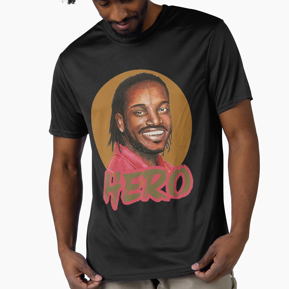 Hero - Chris Gayle Art by Clothesify