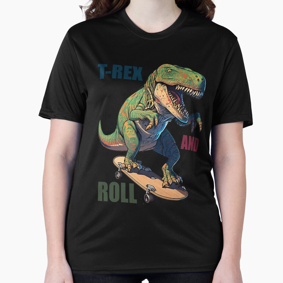 T-rex and roll by flowinglobe
