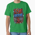 Love Hardcore EDM Rave Heart by  ZenRave Designs