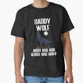 Daddy Wolf Shirt Father's Day From Wife, Son, Daughter by DSweethearts