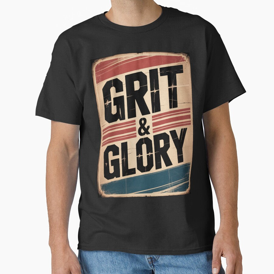 GRIT & GLORY – Rugged Retro Americana Typography by OldGloryForge