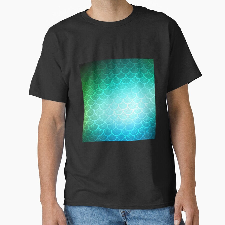 Printed image of Gradient Mermaid Tail pattern by JaReVa