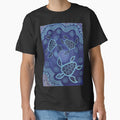 Authentic Aboriginal Art -  Sea Turtles by HogarthArts