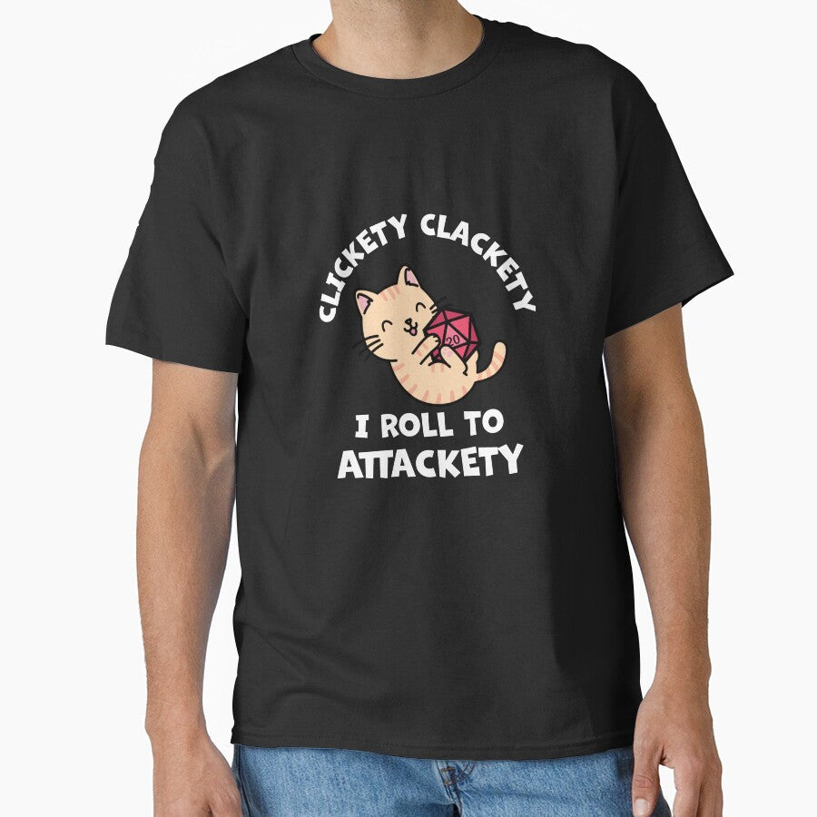 Clickety Clackety I Roll to Attackety by Cute N' Nerdy Shop