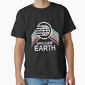 Spaceship Earth Logo In Distressed Style by SelfShop