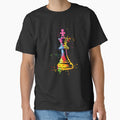 Colorful Chess Piece Chess Player by Boutkimaewab