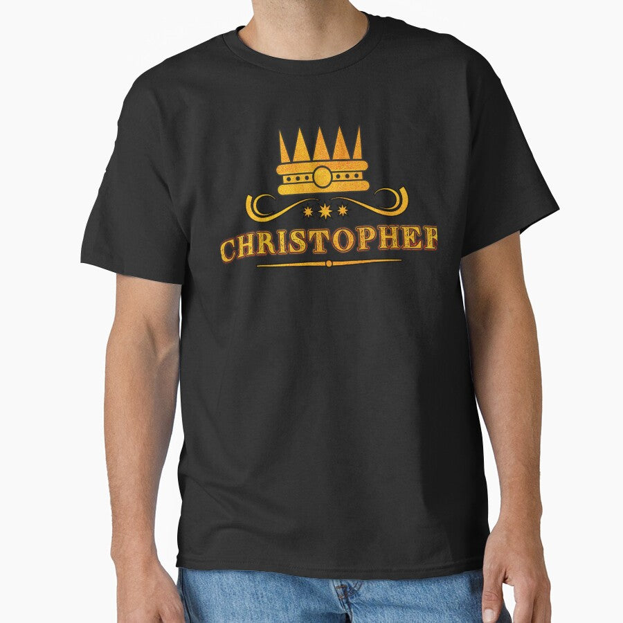 Christopher Personalized Funny & Unique Custom Name Design for Men, Teens, and Boys by Watsonarts